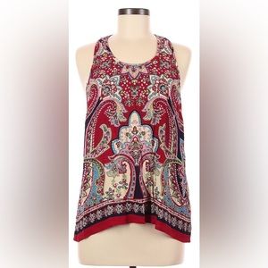 Anthropologie Patrons of Peace Tank (L)